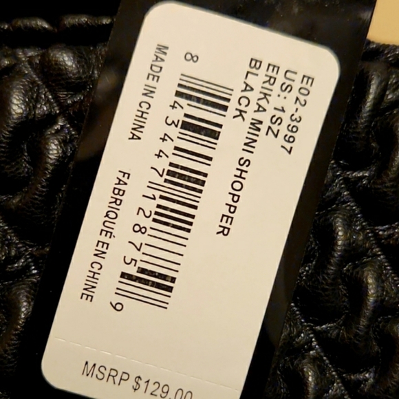 NWoT BEBE Black Satchel Crossbody Convertible Gold Black Satchel Adjustable - Picture 6 of 15